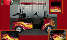 custom paint flames body kit